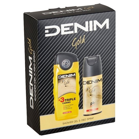 Kazeta Denim Gold deo+spg. | Kosmetické a dentální výrobky - Pánská kosmetika - Dárkové kazety Kazeta Denim Gold deo+spg. | Kosmetické a dentální výrobky - Pánská kosmetika - Dárkové kazety